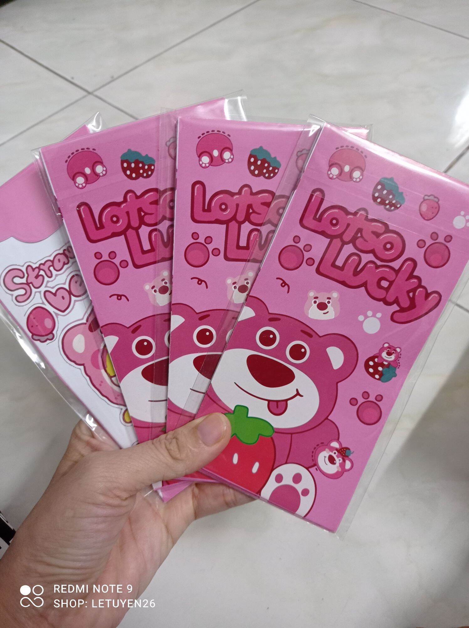 Set 5 bao lì xì tết 2024