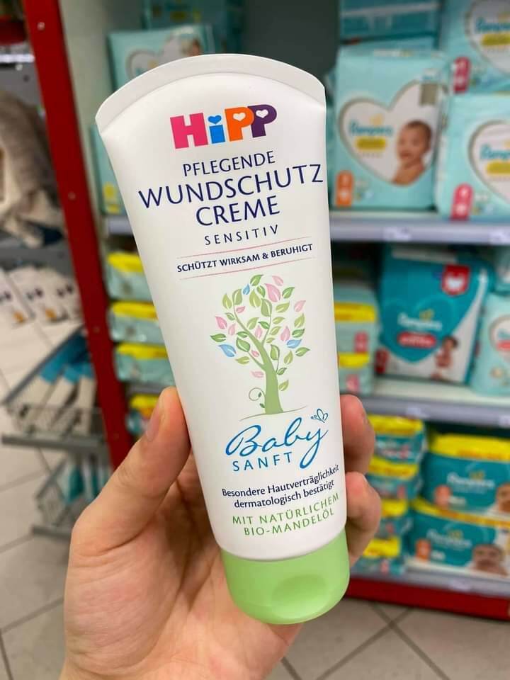 Hipp - Kem chống hăm tã, dưỡng da mềm mịn cho bé 100ml