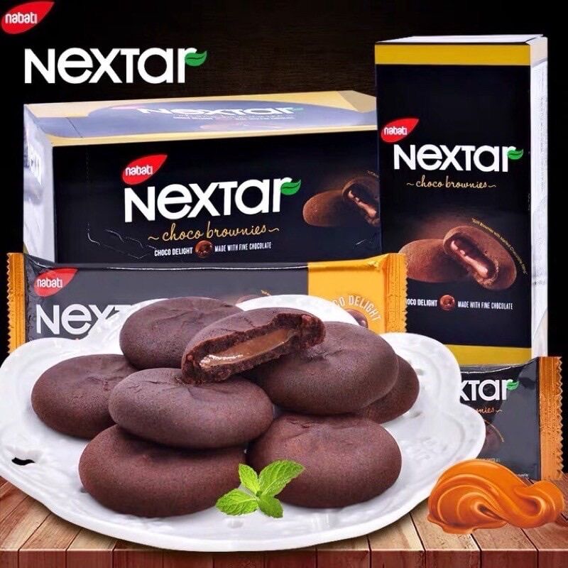 COMBO 8 CÁI BÁNH NABATI NEXTAR SOCOLA TAN CHẢY