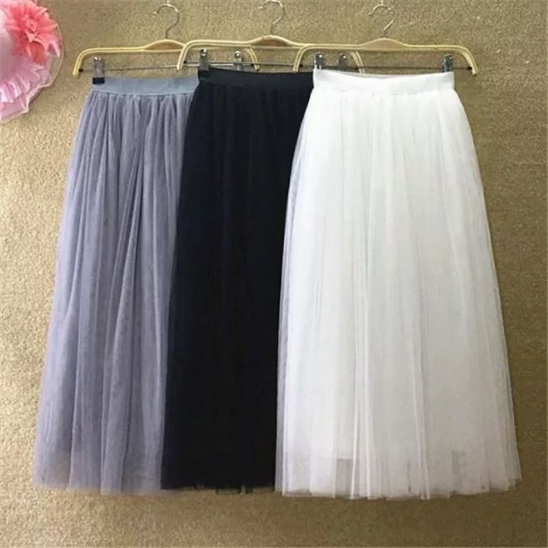 Chân váy dài 2 lớp BIG SIZE