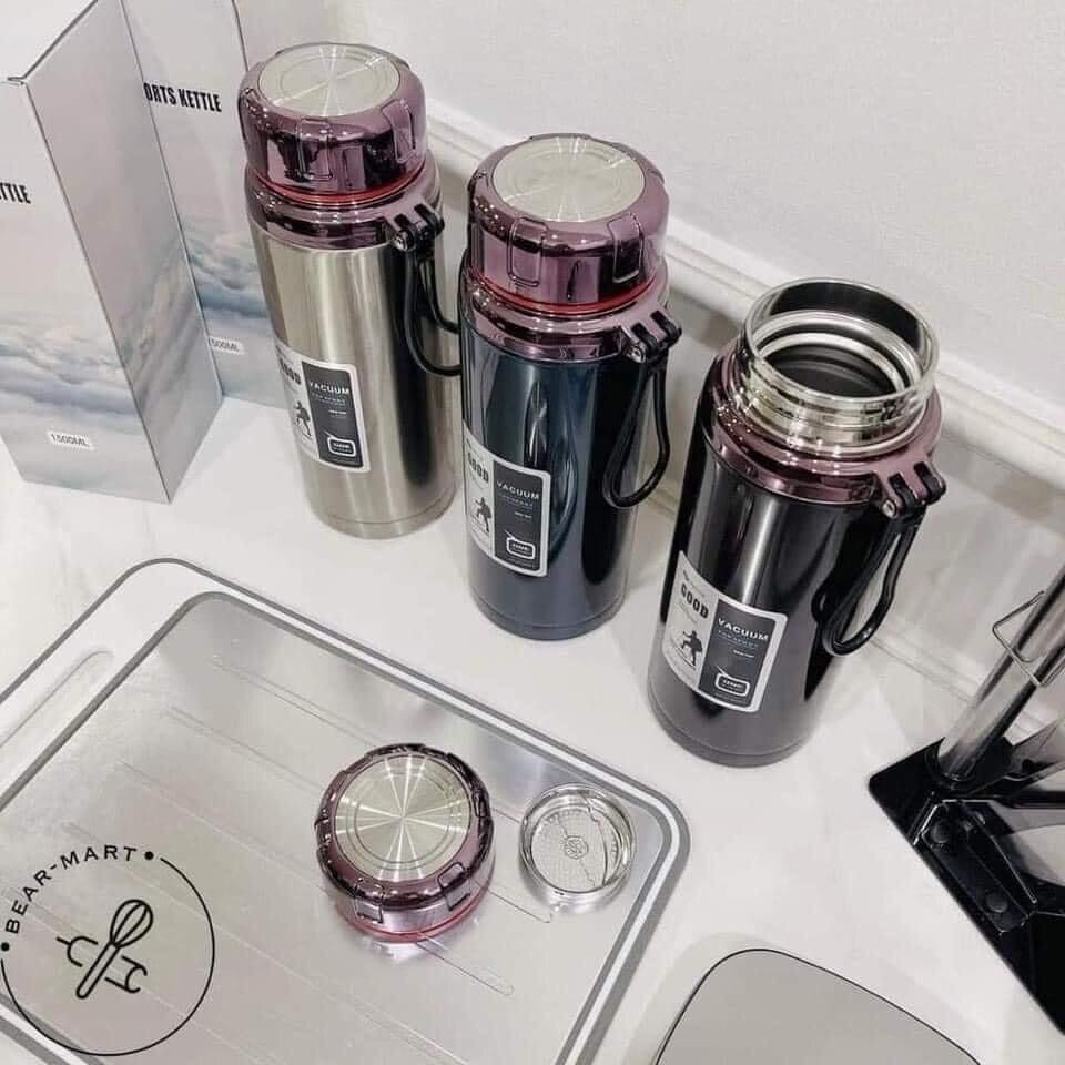 Bình giữ nhiệt 1 - 1.2 - 1.5 lít inox 304