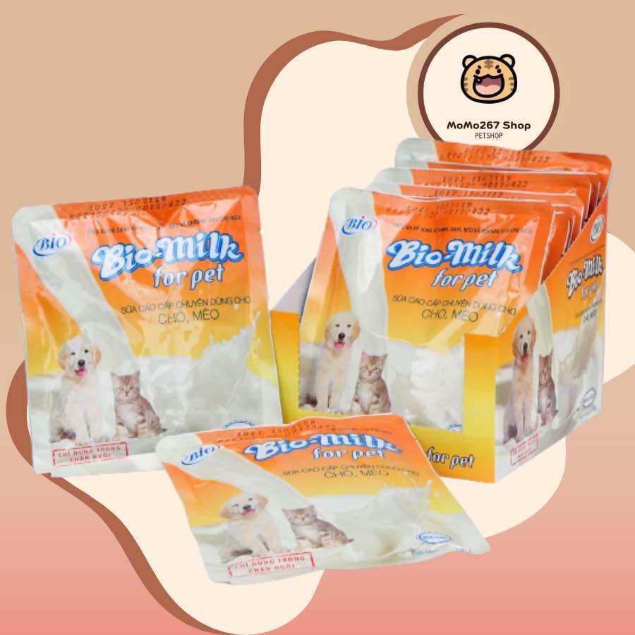 Gói 100g - sữa bột bio milk dành cho chó và mèo