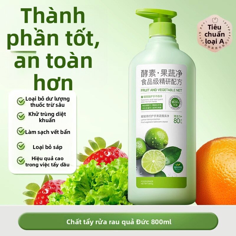 MENGKEJIAO | Food Grade Dishwashing Liquid For Fruits Vegetables And Tableware - 7