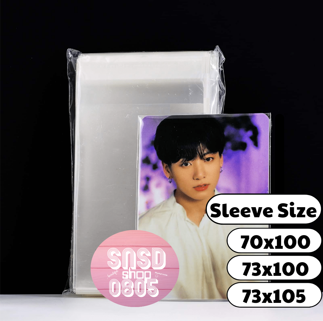 Sleeve Meet Dán Đựng Mini Photocard , Bọc Đựng Card Meet 7.3*10Cm