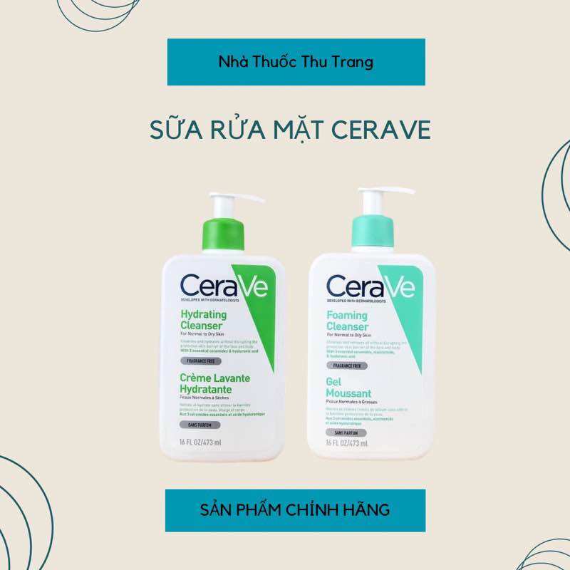Đủ bill_sữa rửa mặt cerave nội địa pháp