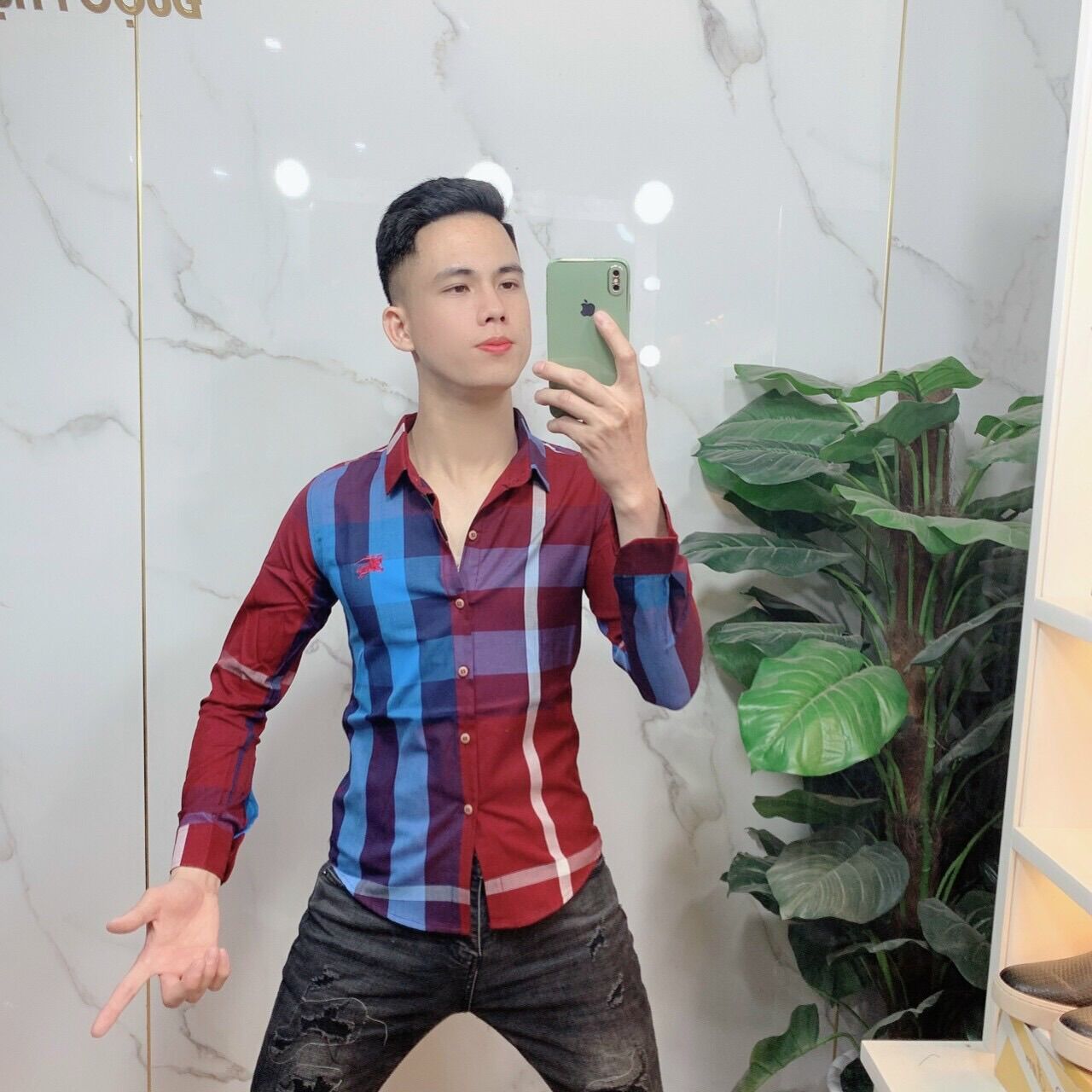 Áo Sơ Mi Kẻ BBR Hàng Super
