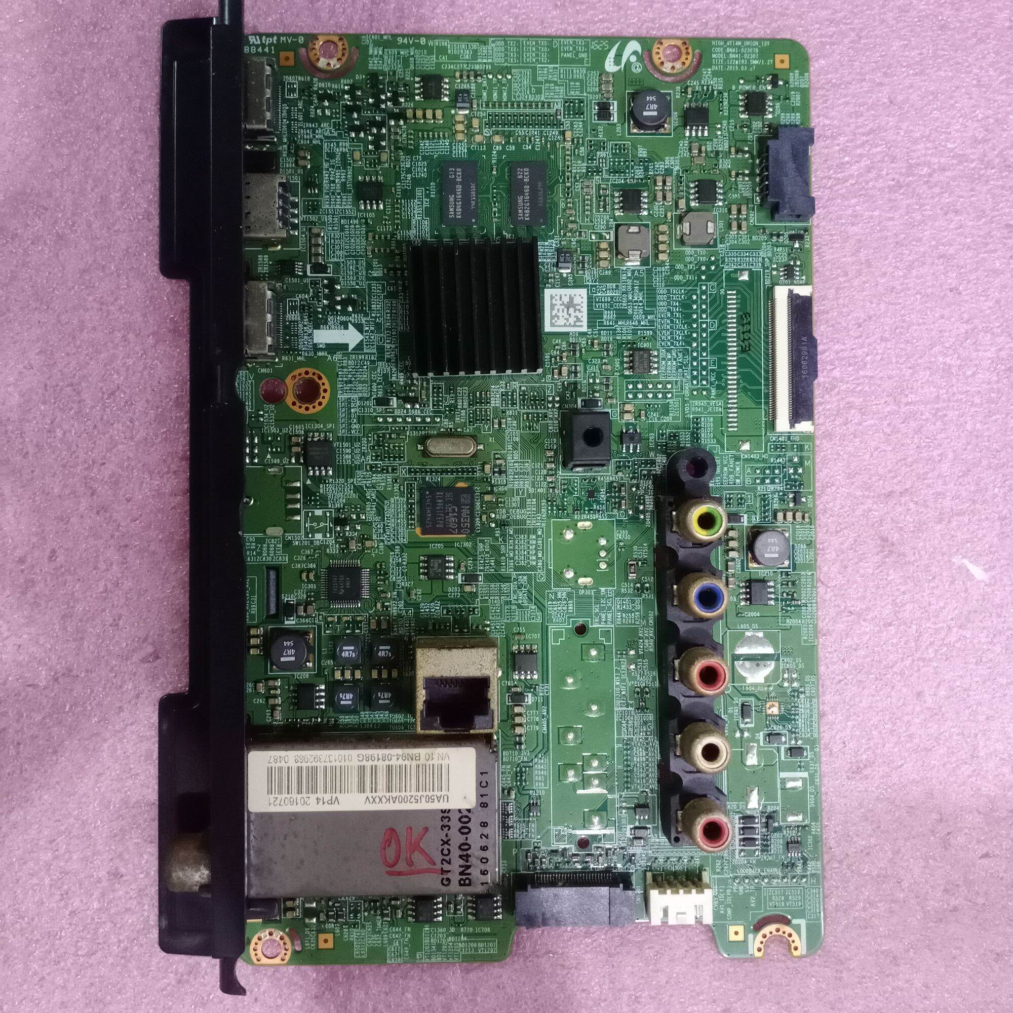 Bo mạch tivi samsung 50j5200 50j5200ak,bo xử lý, khiển, nguồn, main chính, chủ,bo tcon
