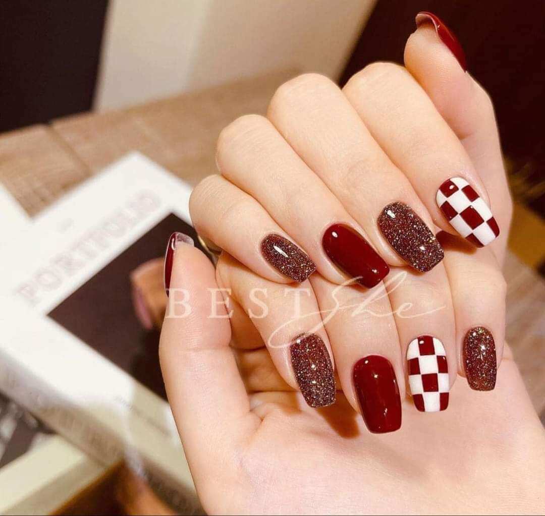 Sơn gel nhũ flash đỏ