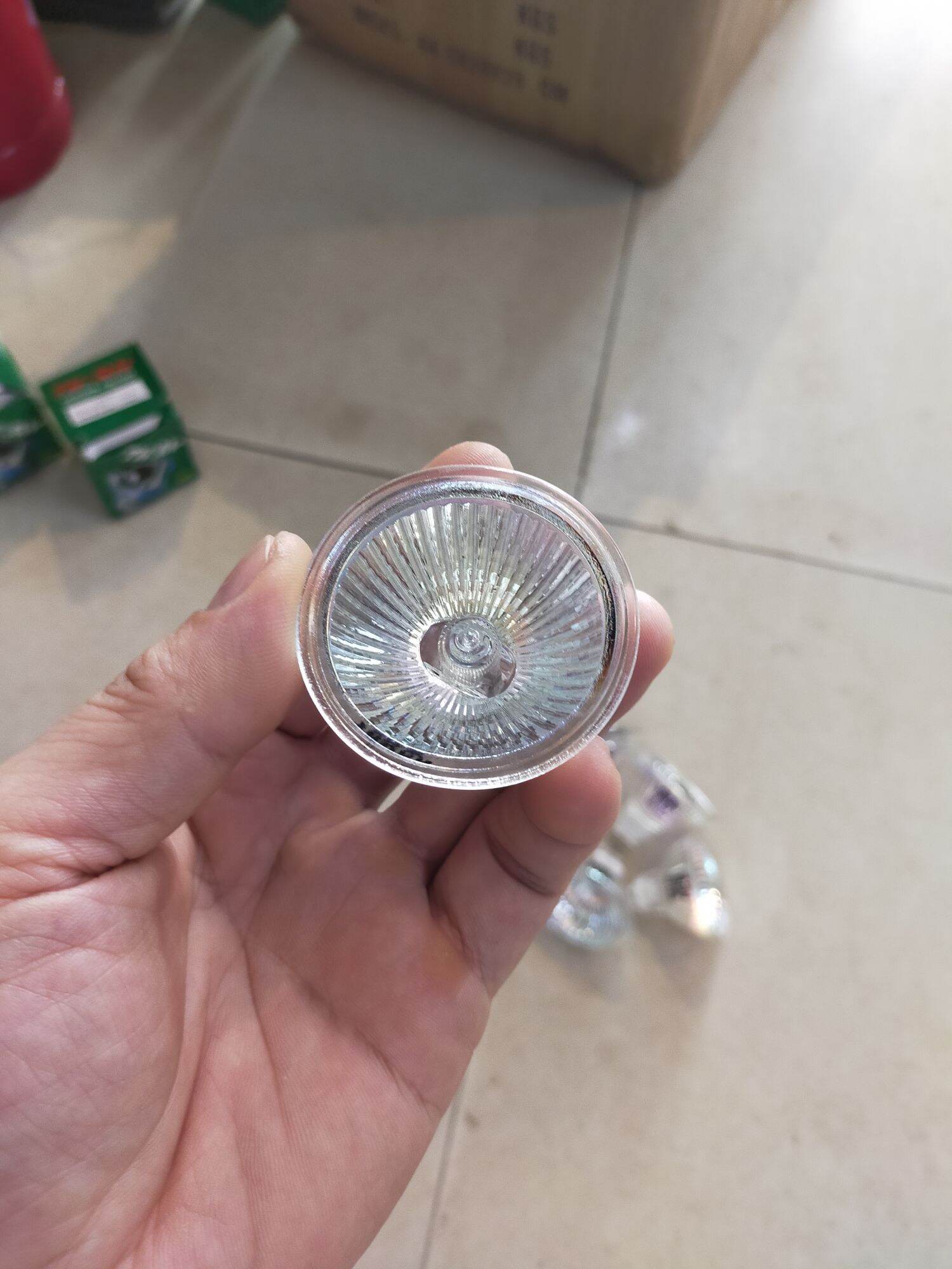 combo 5 bóng nón Mr 16 -35w halogen điện 12v và 220v