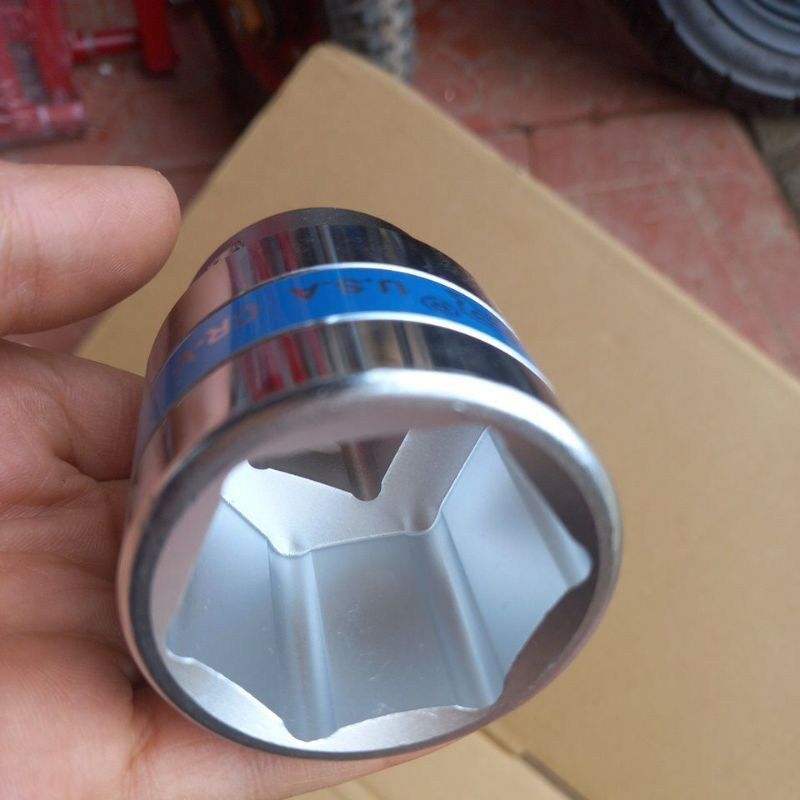 Đầu khẩu văn ốc máy chân 3/4 inch kích cỡ 39mm -ĐẦU KHẨU LỤC GIÁC THÂN NGẮN