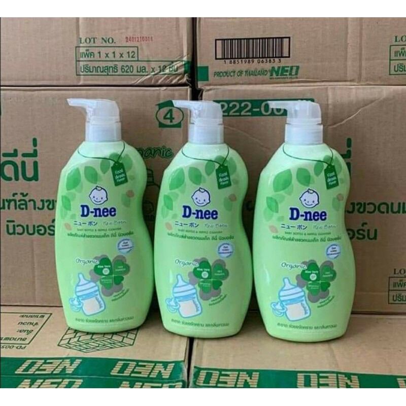 Nước rửa bình sữa chai 620ml chính hãng Thái Lan .