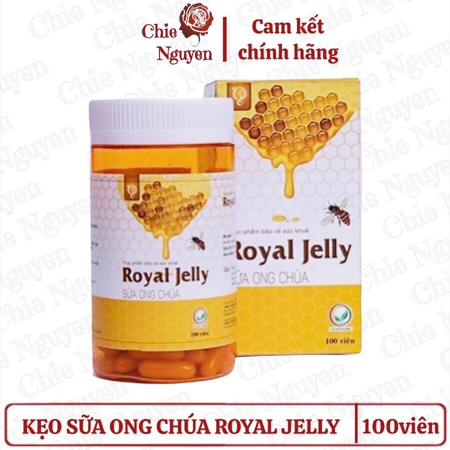 [CHÍNH HÃNG] VIÊN SỮA ONG CHÚA ROYAL JELLY 100viên