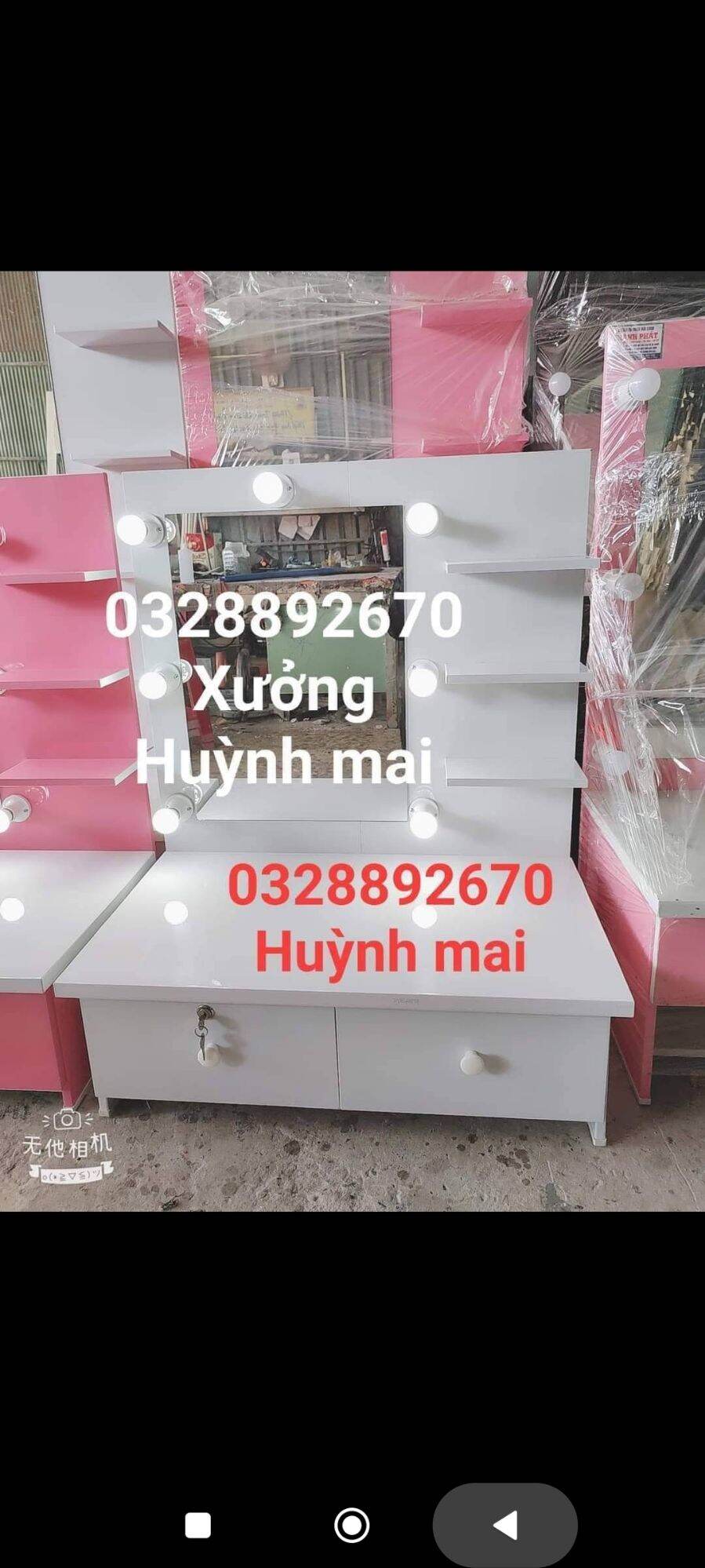 Bàn trang điểm ngồi bệt