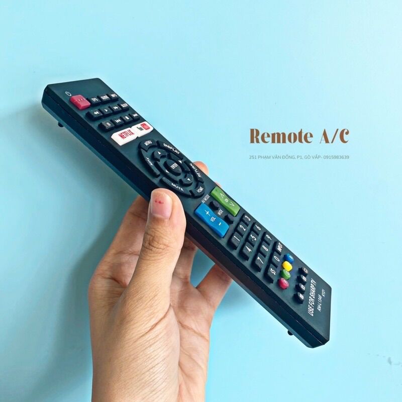 REMOTE TV SHARP 1346 ( tặng pin )