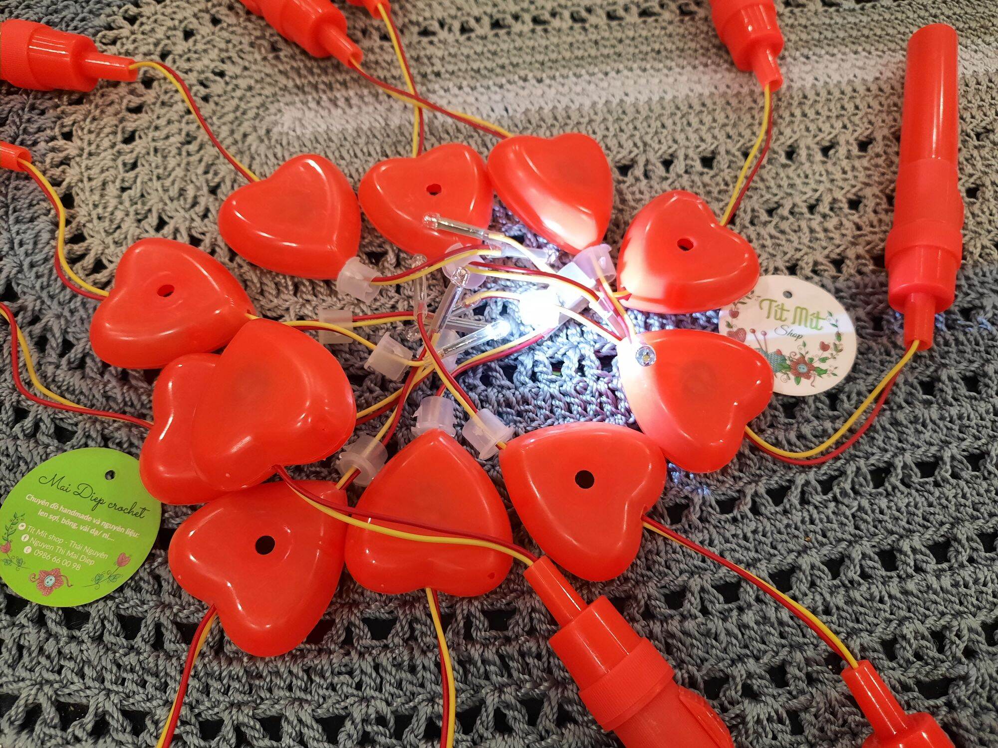 Cán đèn làm đèn trung thu handmade có nhạc.