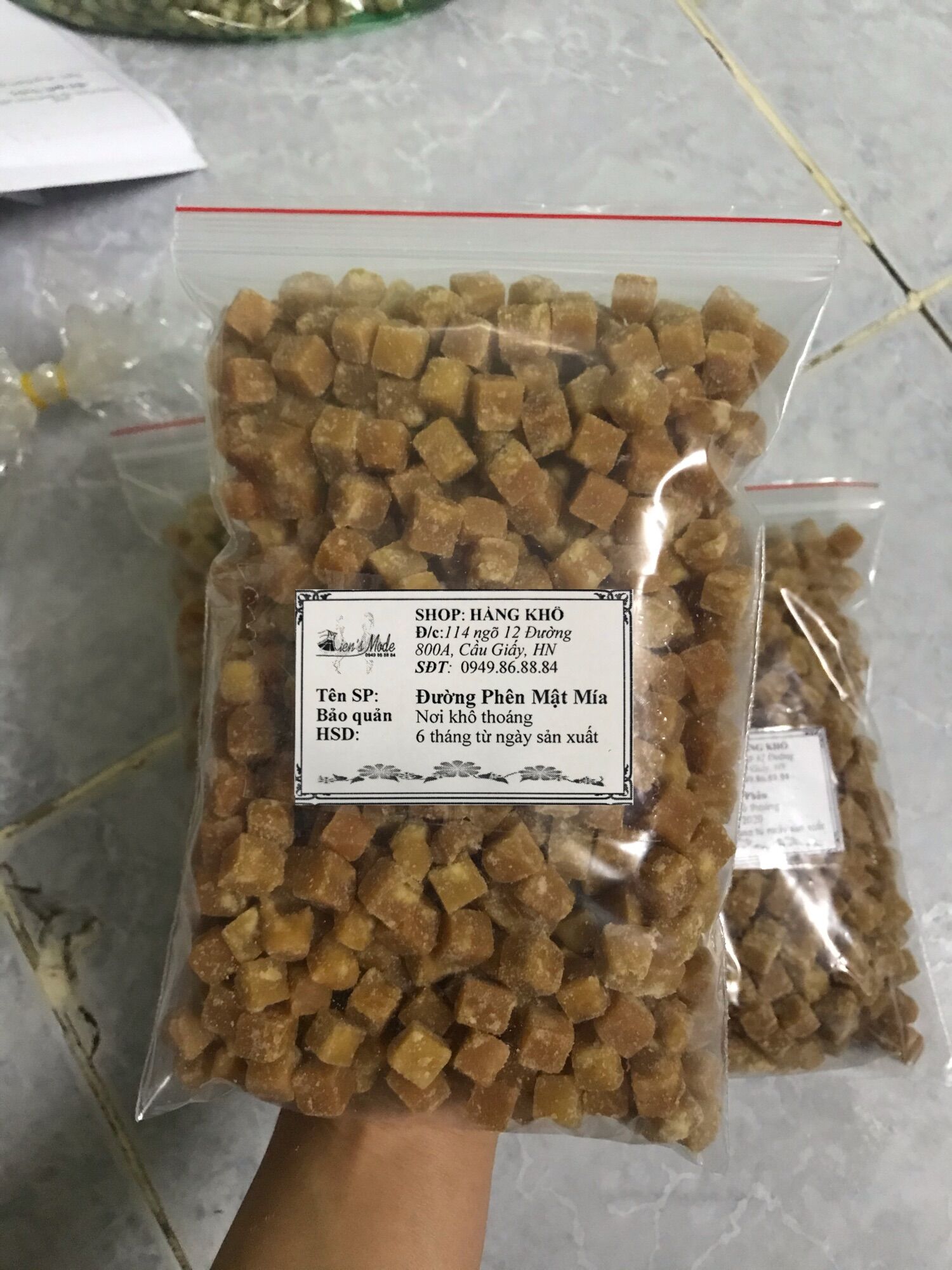 480gr Đường Phên mật mía (làm bánh trôi)