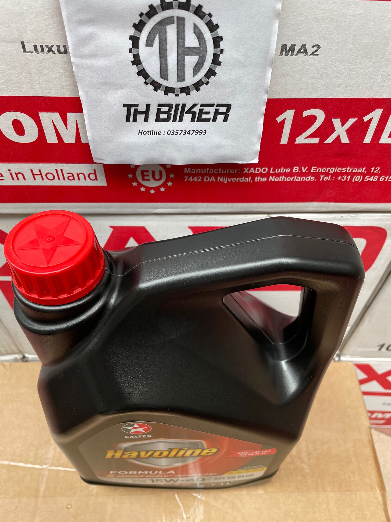 Dầu Nhớt Xe Ô tô Caltex Havoline 15w40 4L