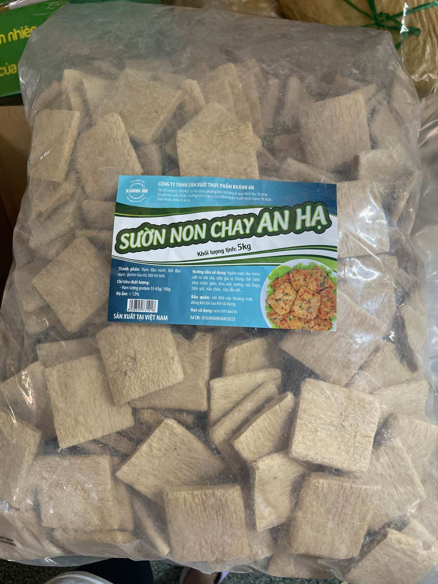 1KG sườn chay miếng mỏng
