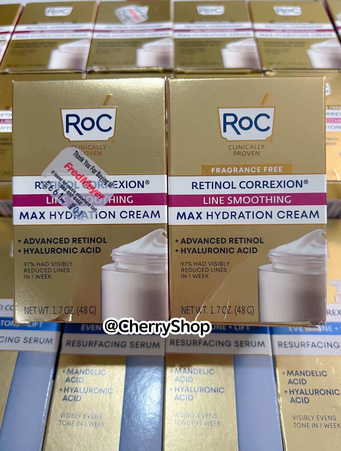 Kem dưỡng ẩm chống lão hoá RoC Retinol Correxion Max Daily Hydration Creme (48g)