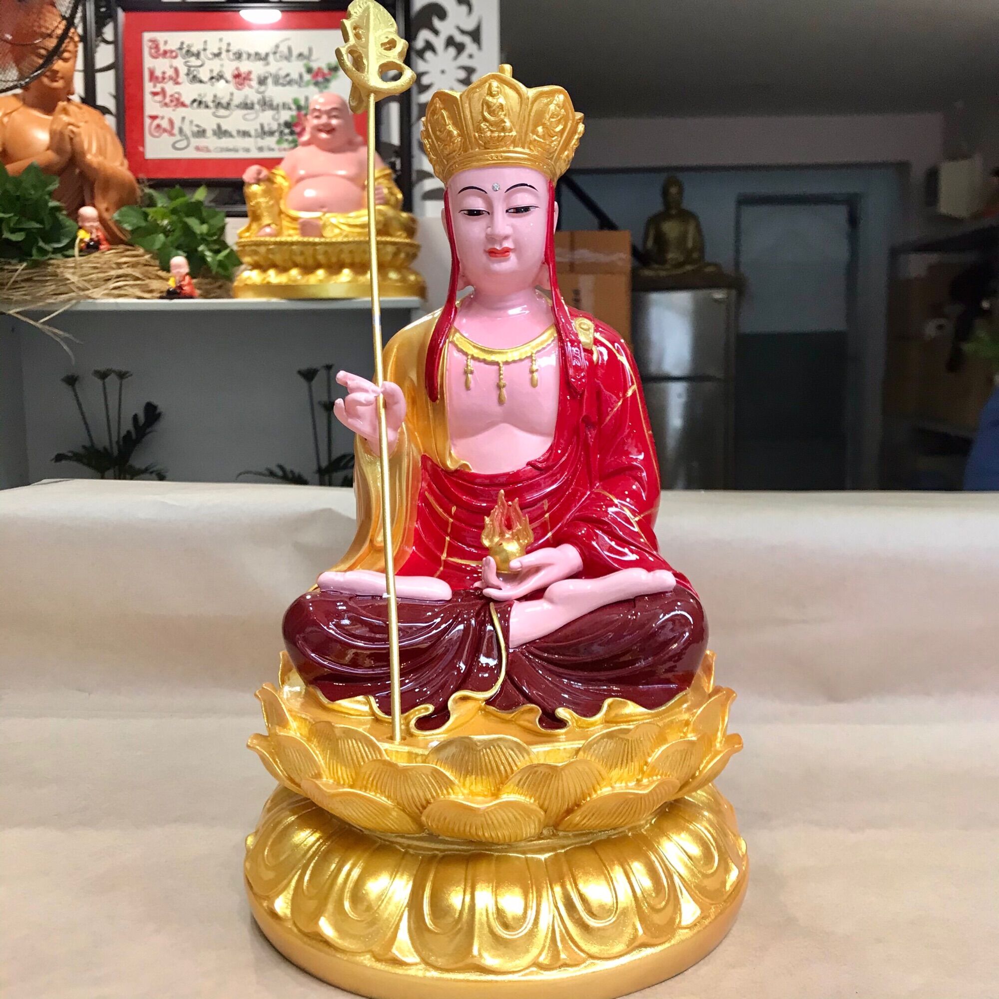 [HCM]TÔN TƯỢNG ĐỊA TẠNG 30CM