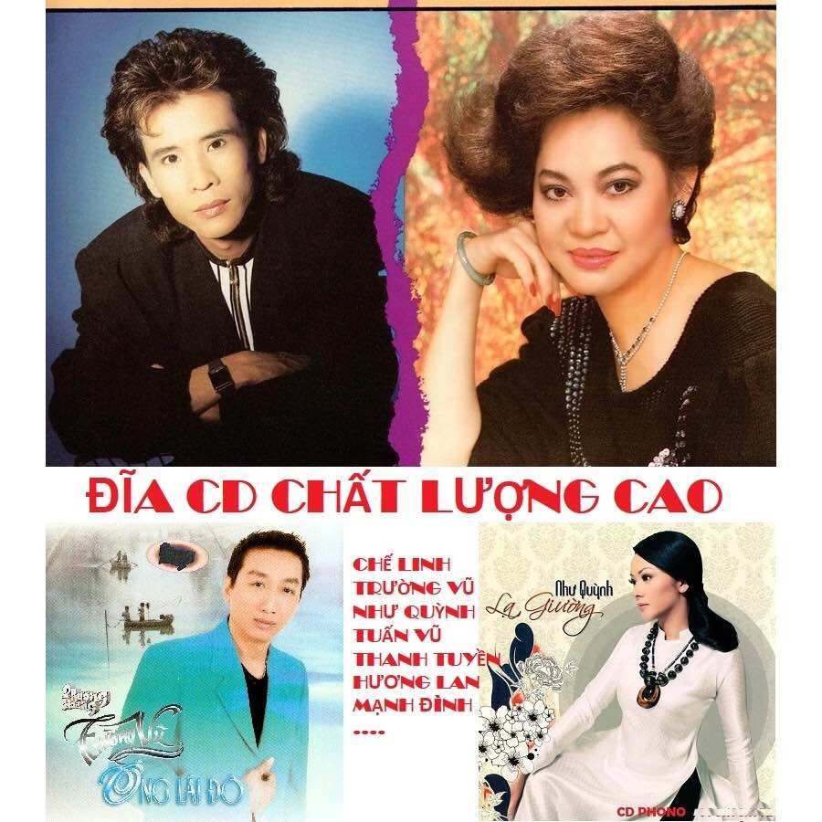 Đĩa CD nhạc vàng song ca (đôi mắt người xưa) Giao linh-Tuấn vũ