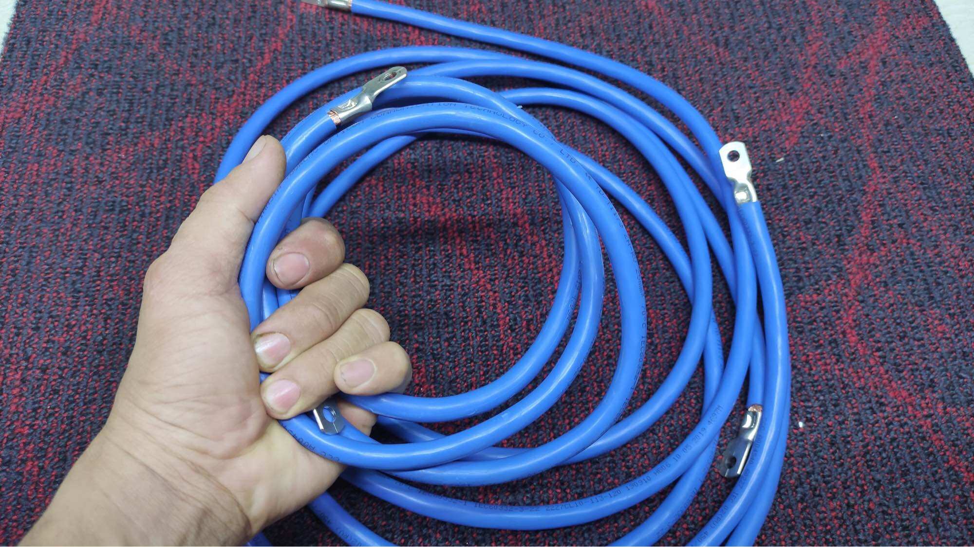 Dây Cáp M25 Lỗi 7mm Vỏ Mỏng Quấn Máy Hàn Cell Pin ( Dài 1m6)