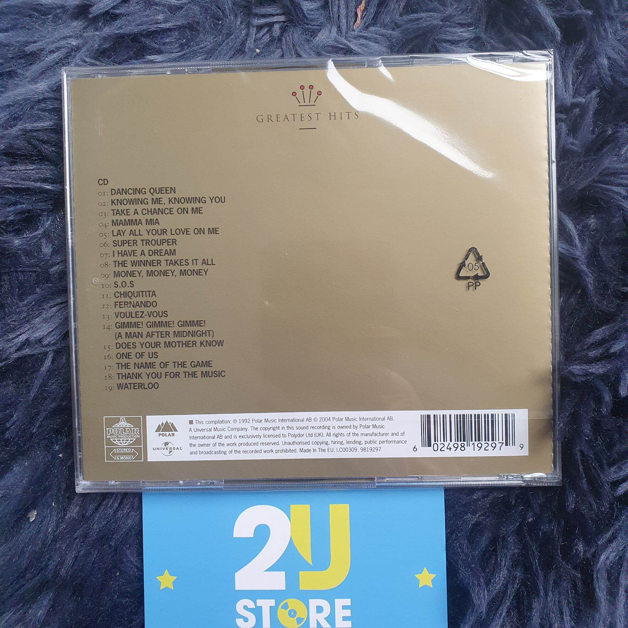 CD album Gold Greatest Hits - ABBA 2U Store CDs