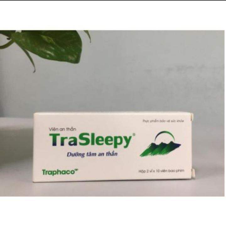 Trasleepy Traphaco - Hỗ trợ giúp ngủ ngon, giảm lo âu