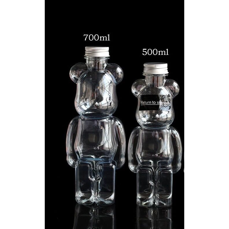 Chai Nhựa Gấu Teddy 700ml