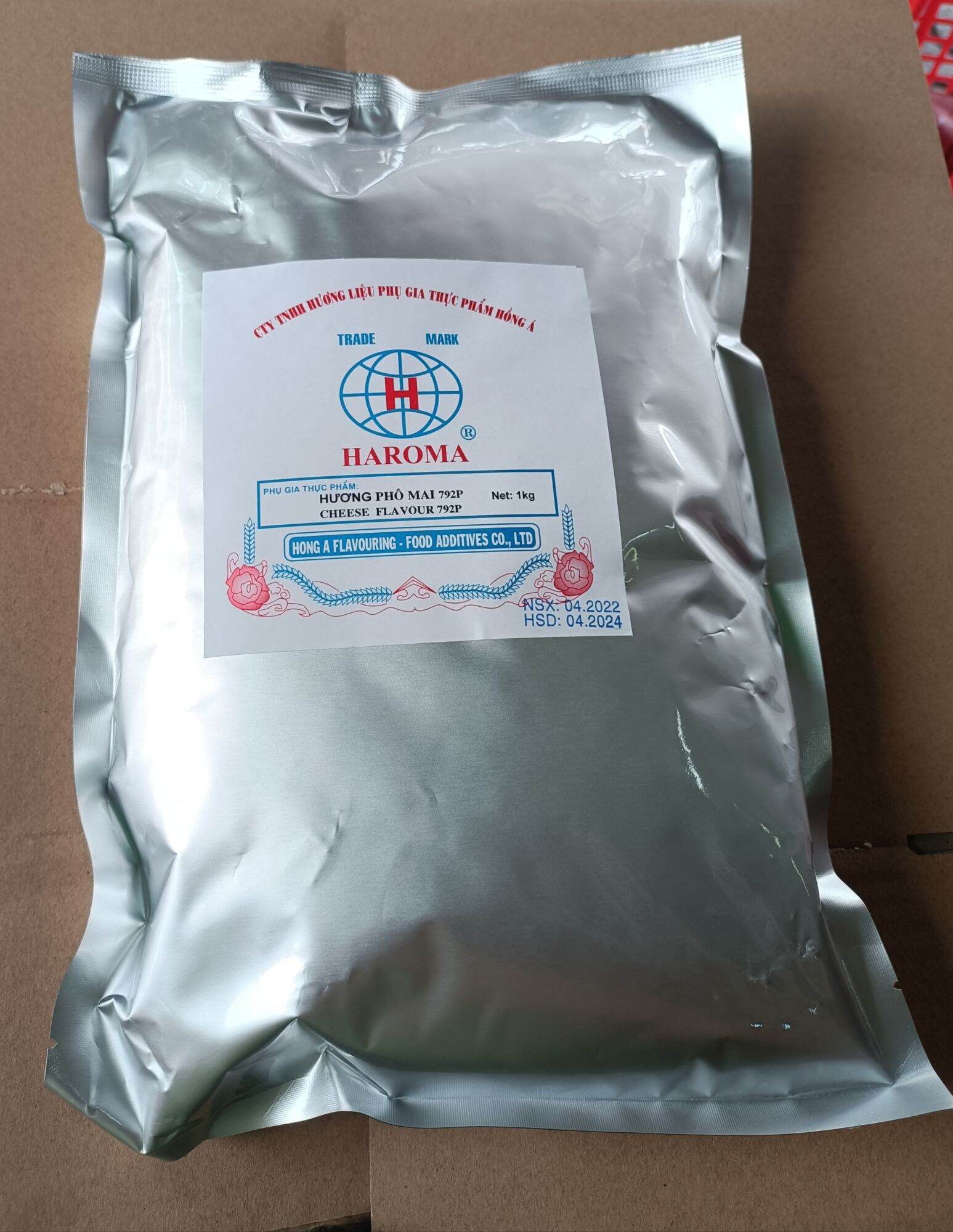 Hương phô mai dạng bột gói 1kg - đài loan