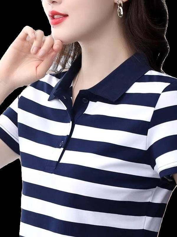 HUAXUNRAN | Áo Thun Nữ Mùa Hè Tay Ngắn Phong Cách Thời Trang