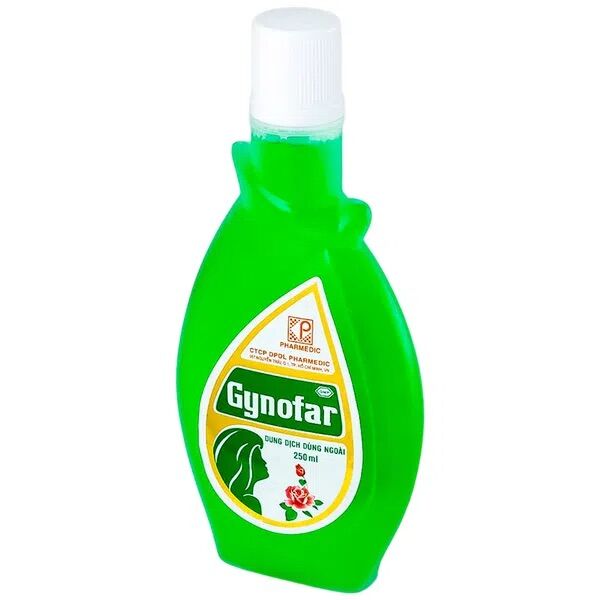 Dung Dịch Vệ Sinh Phụ Nữ Gynofar Pharmedic 250ml