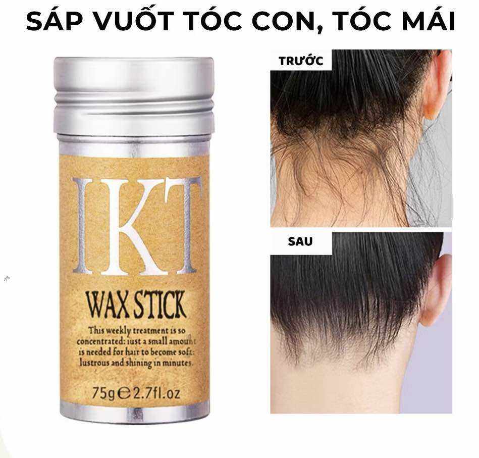 Sáp Gel Vuốt Tóc Con Tóc Mái Nam Nữ Tạo Kiểu Tóc Mềm Và Giữ Ẩm 75g