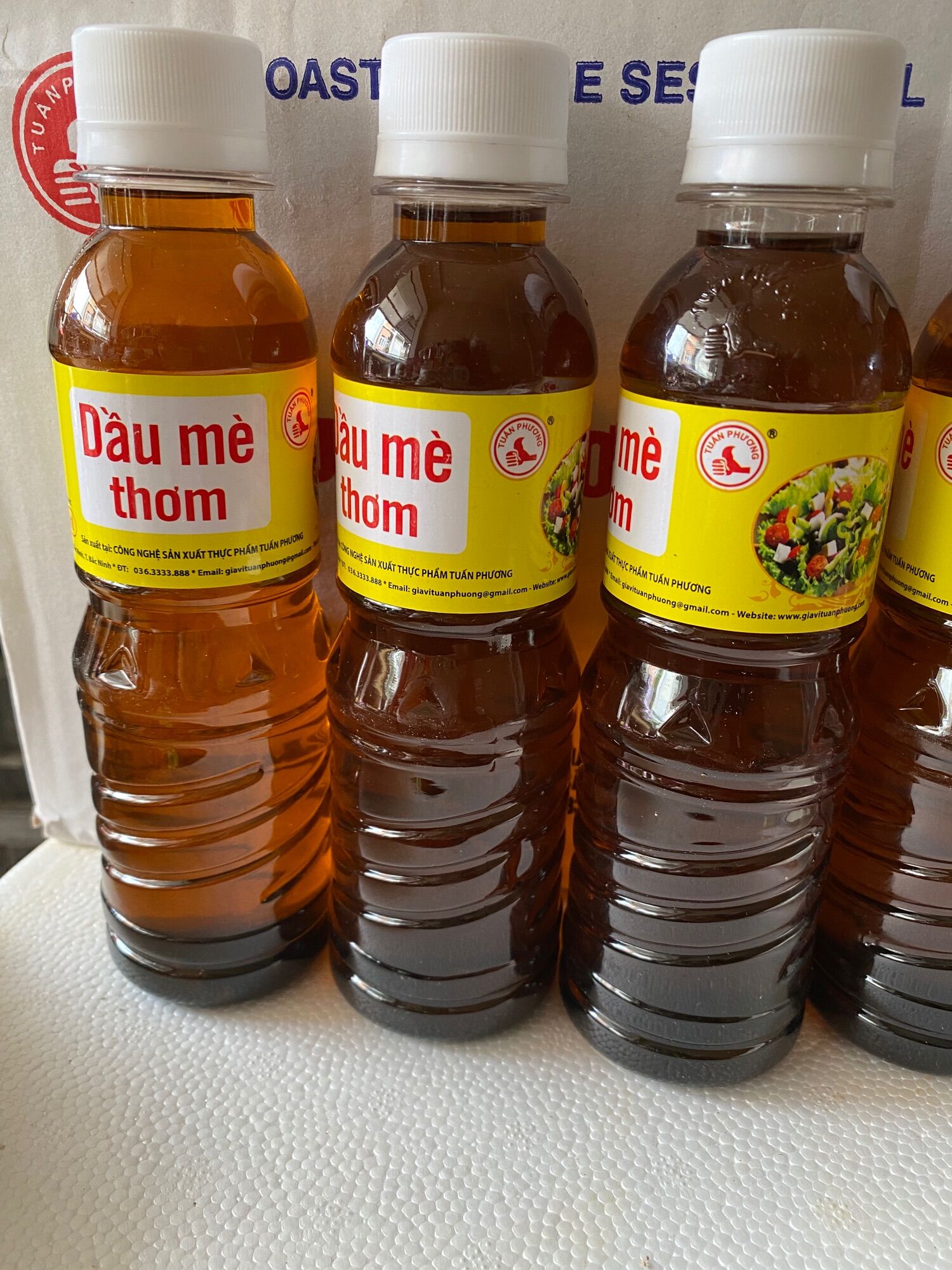Dầu mè nguyên chất lọ 250ml