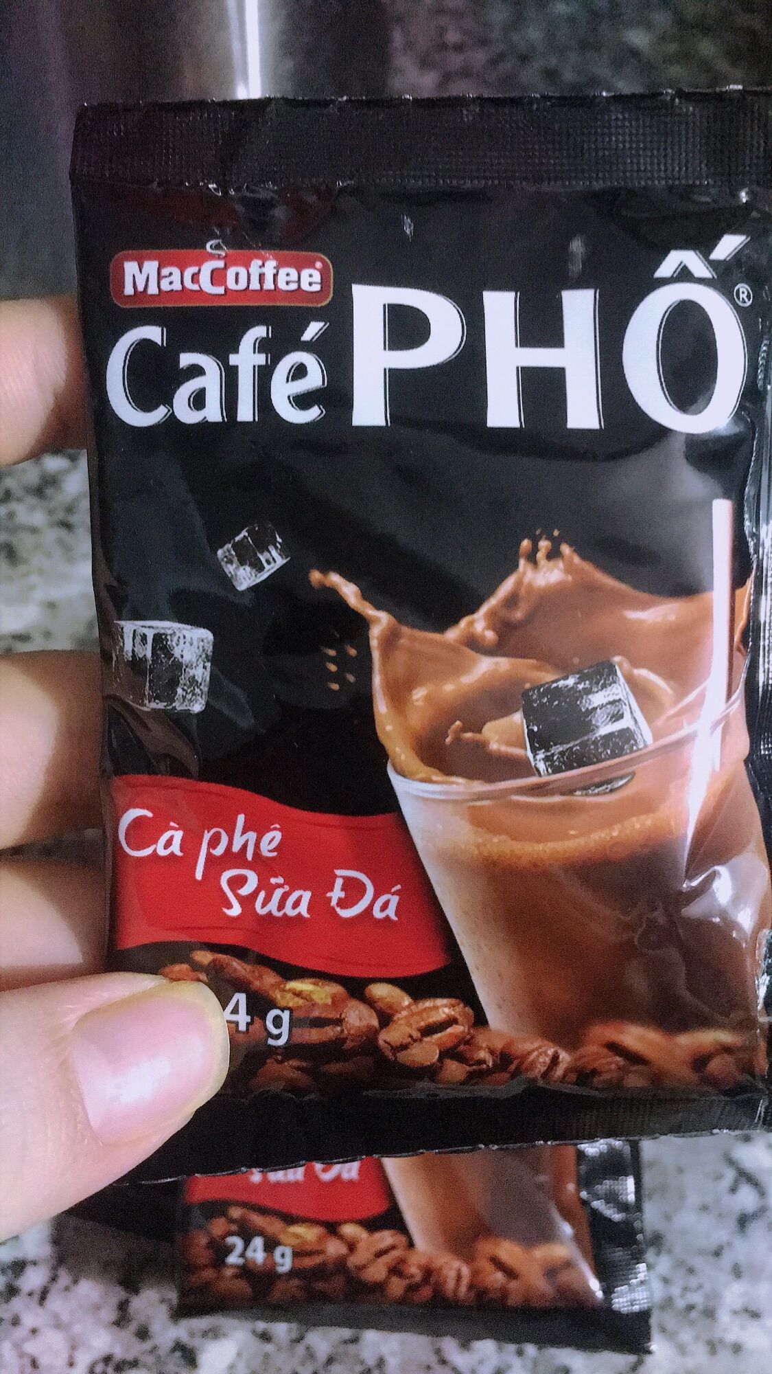 Cà phê phố sữa đá