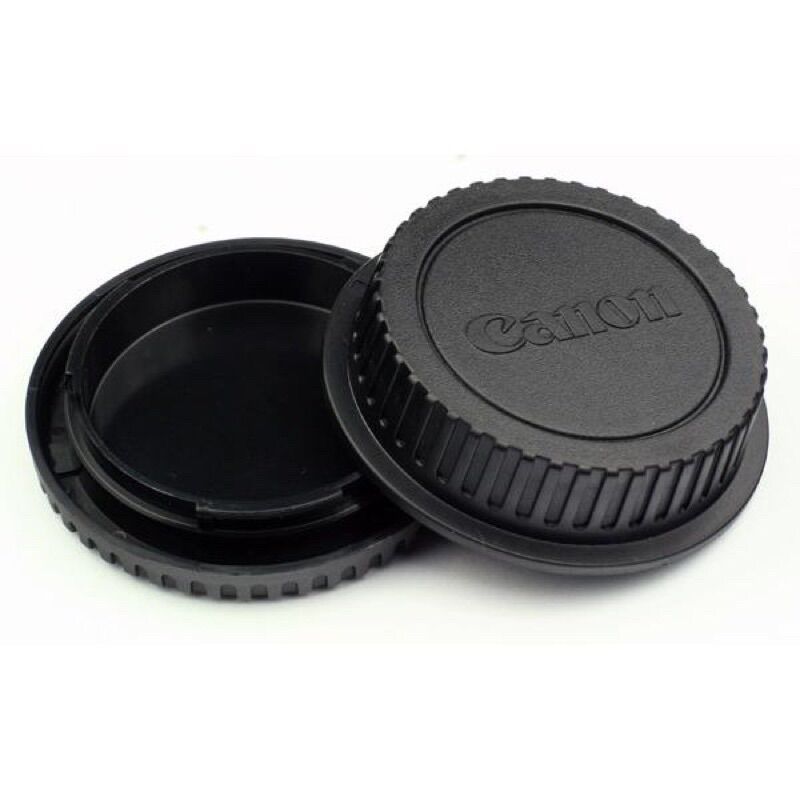 Bộ Nắp Cap Đậy Body Máy Ảnh + Nắp Sau Lens