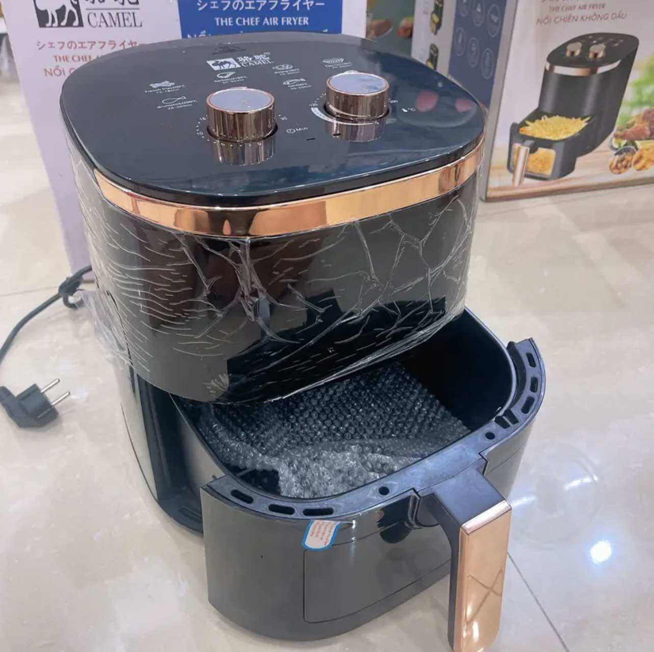 Nồi chiên không dầu camel 12l