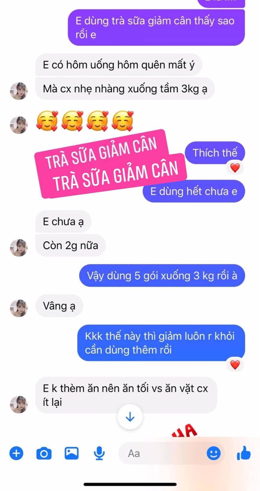 Combo 6 hộp Trà sữa Giảm cân Đan Mạch