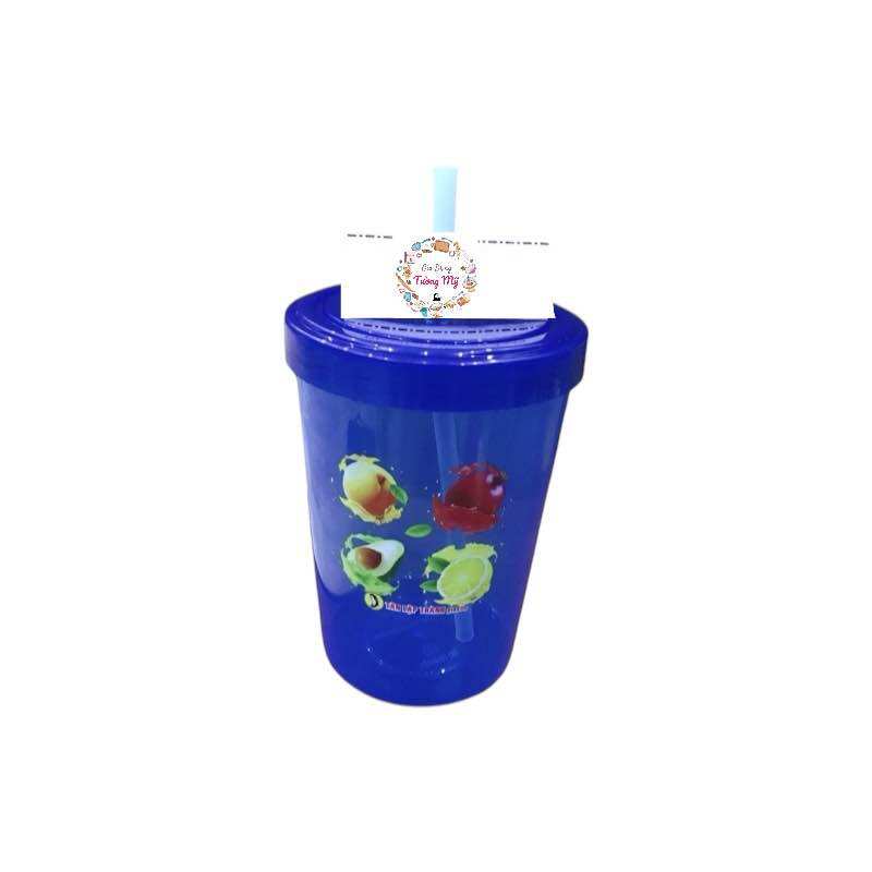 Combo 2 Ly Nước Ống Hút Đủ Size