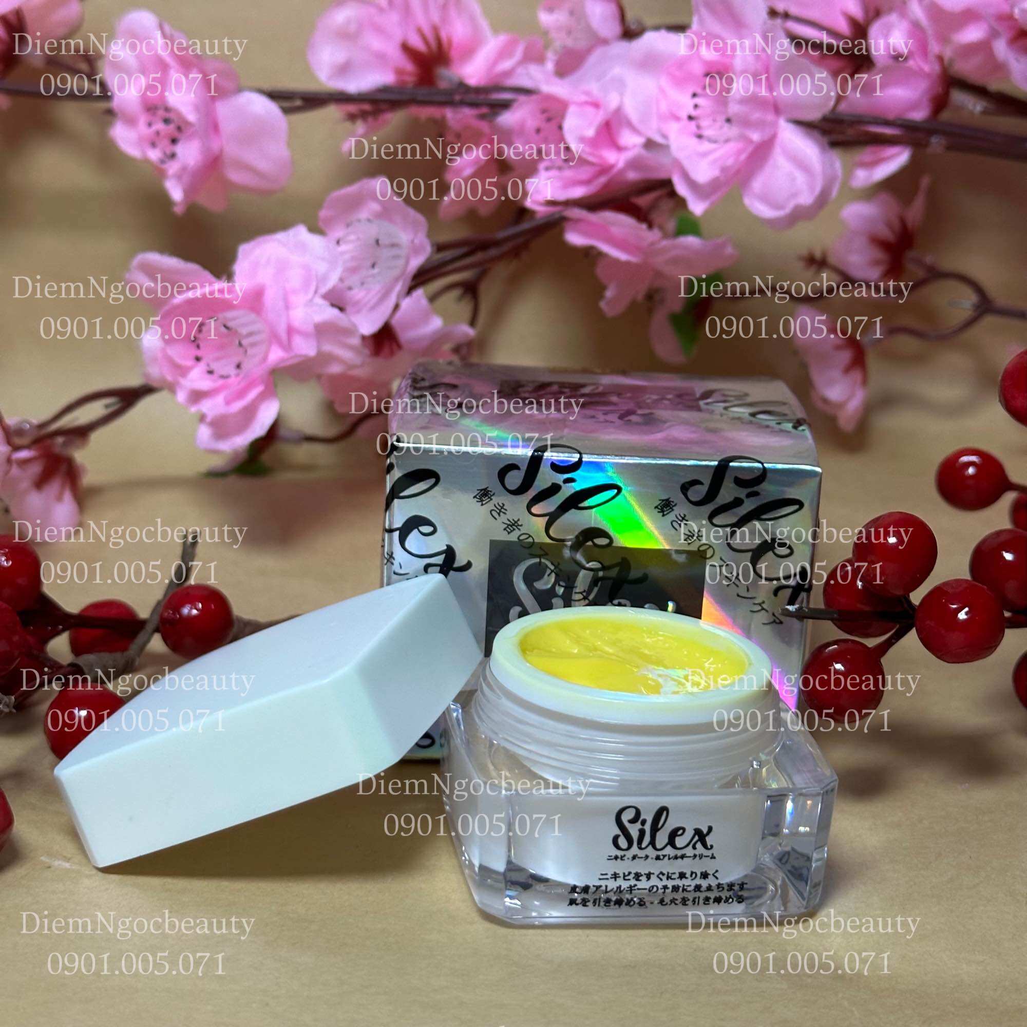 Kem Giảm Mụn Mờ Thâm Silex Nhật Bản 20g