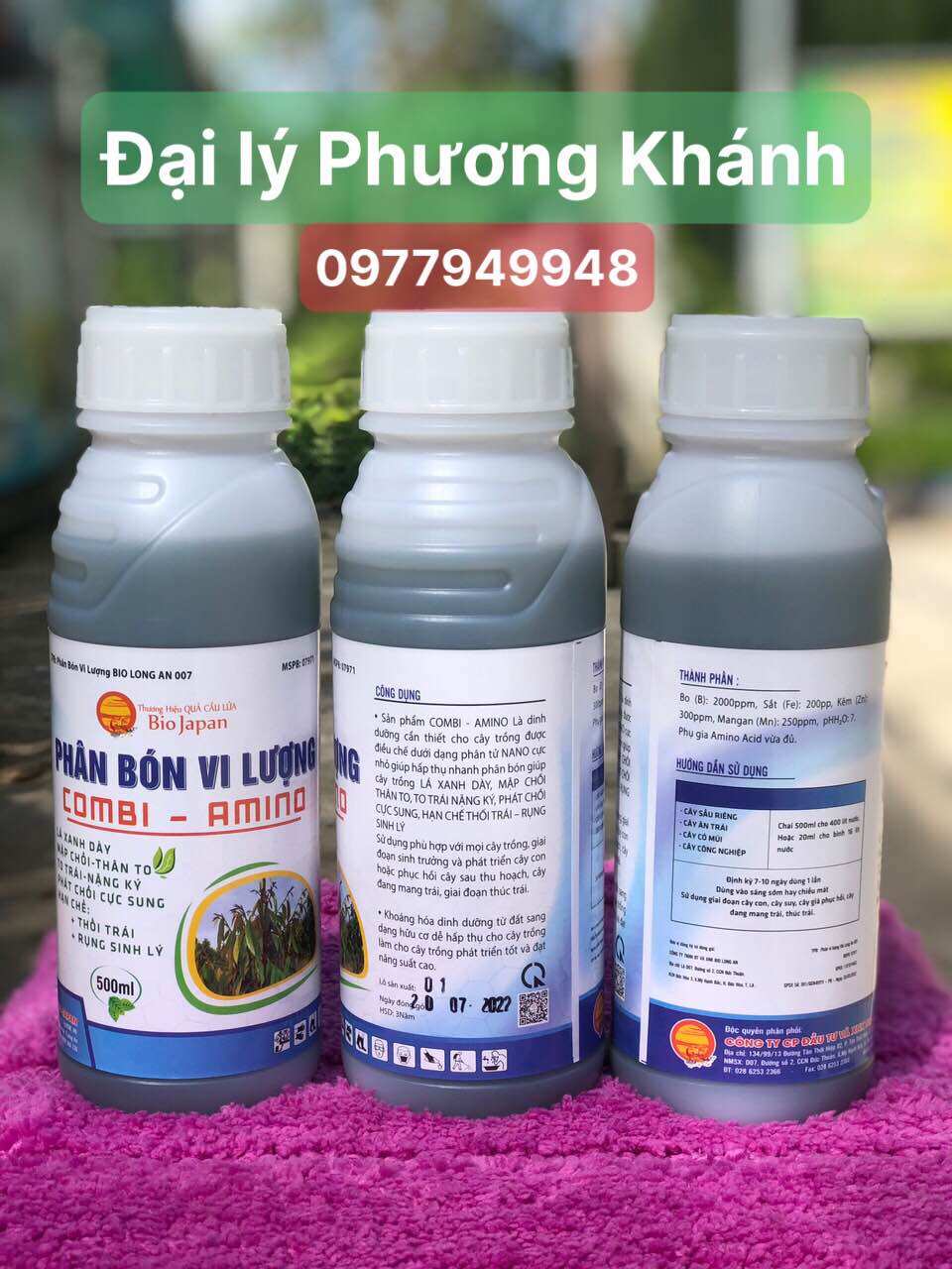 Phân bón lá Combi Amino chai 500ml