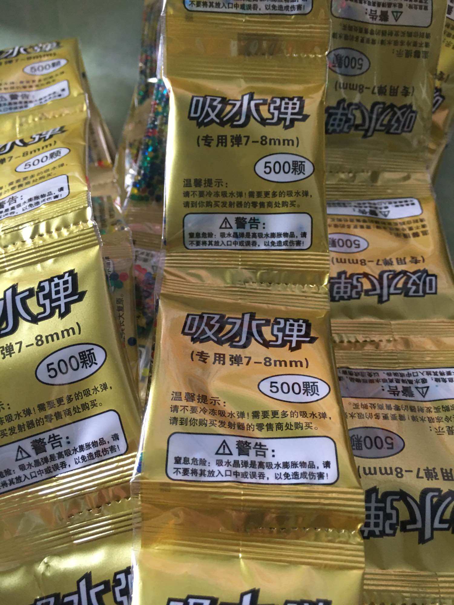 500 viên hạt thạch nở 7-8mm loại đẹp