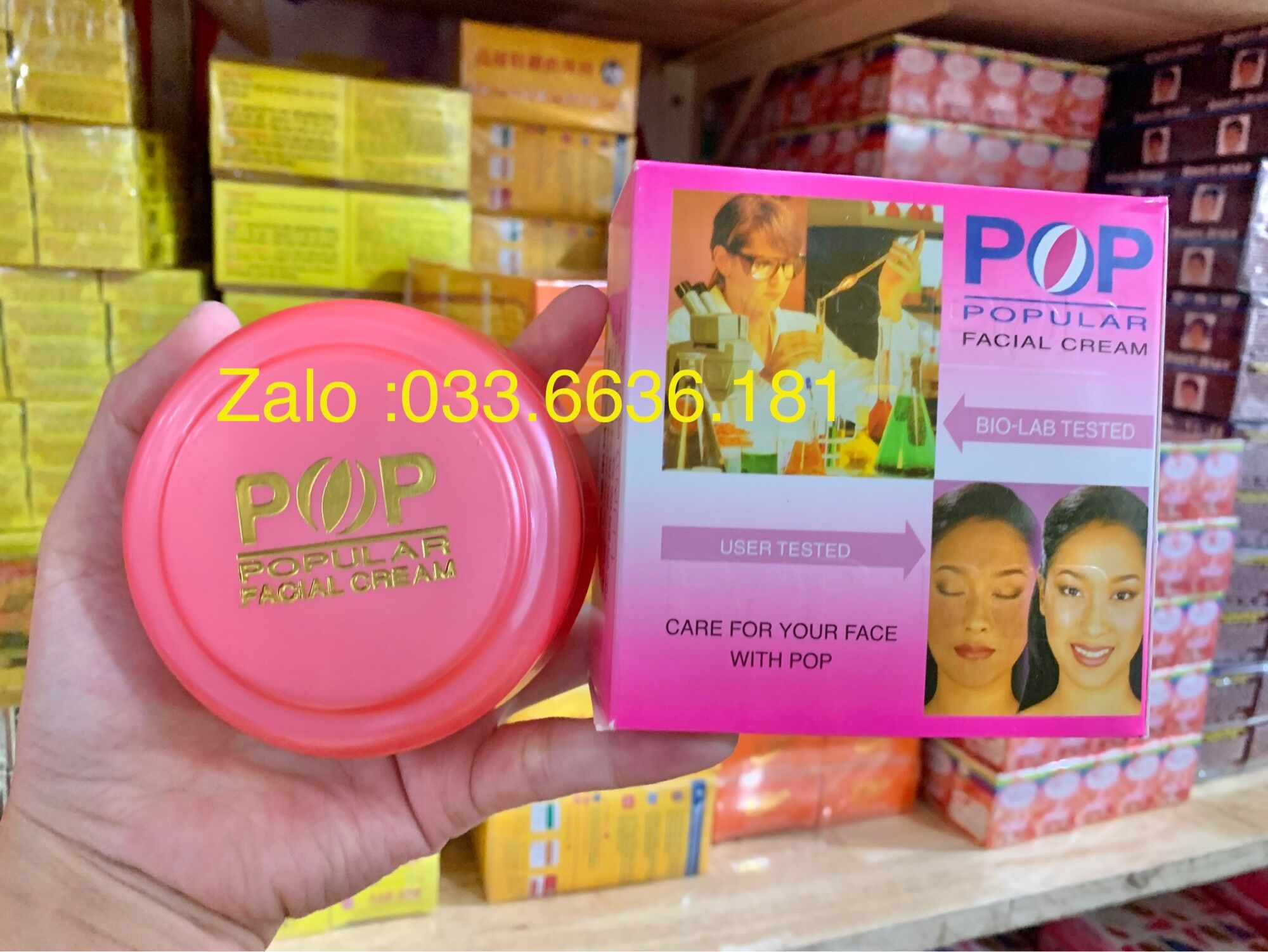 Kem POP Thái Lan hủ 100g (lẻ) loại rẻ