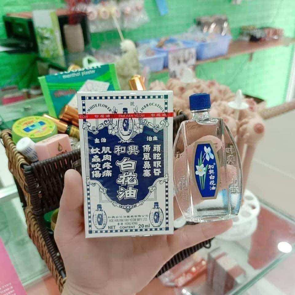 Dầu gió bạch hoa thái lan
