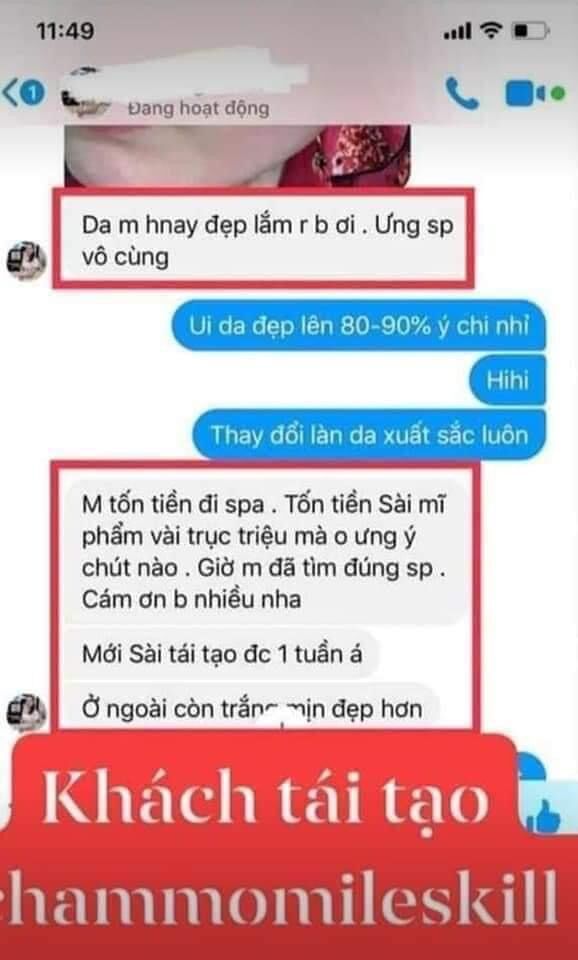 [HCM]KEM CHAMOMILESKILL CHÍNH HÃNG