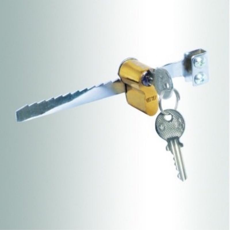 Khoá tủ kính việt tiệp 03671 củ đồng