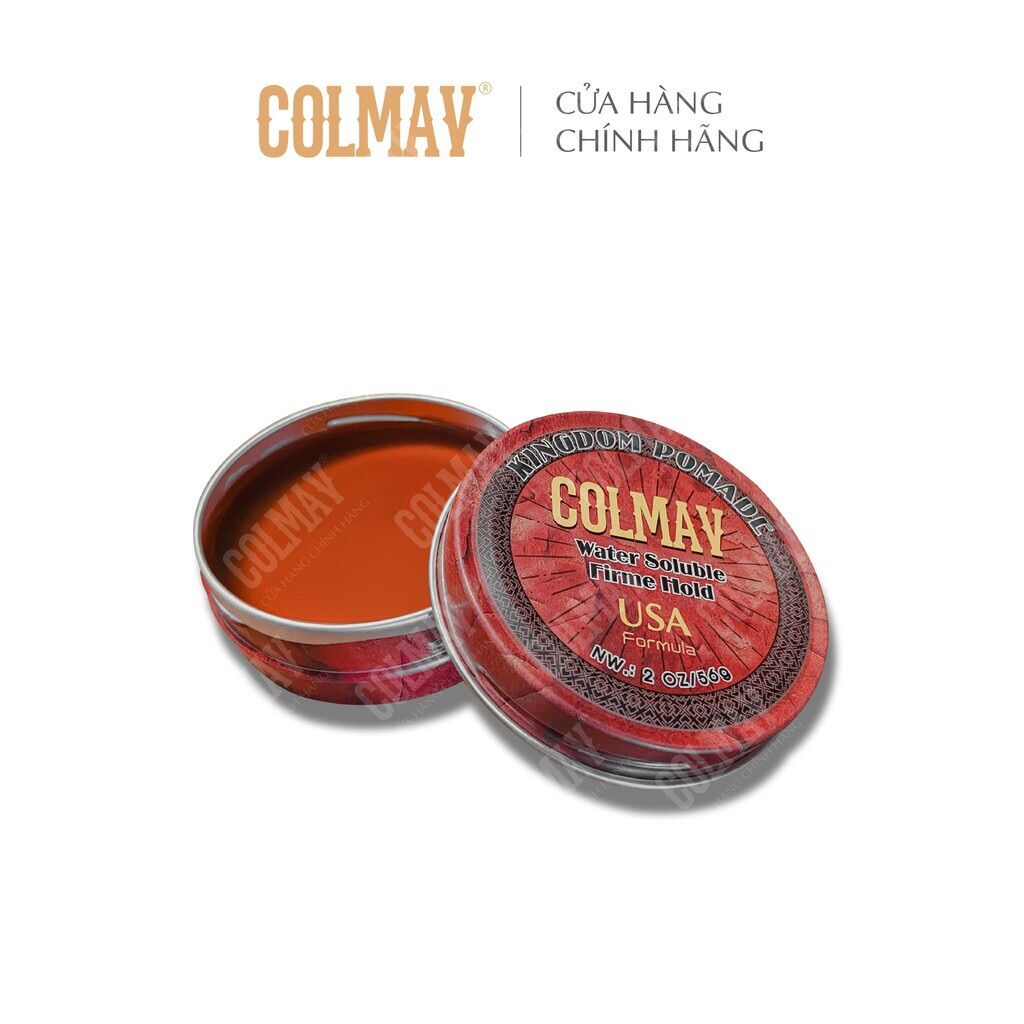 Sáp Vuốt Tóc Colmav Pomade Gốc Nước 56g-116g