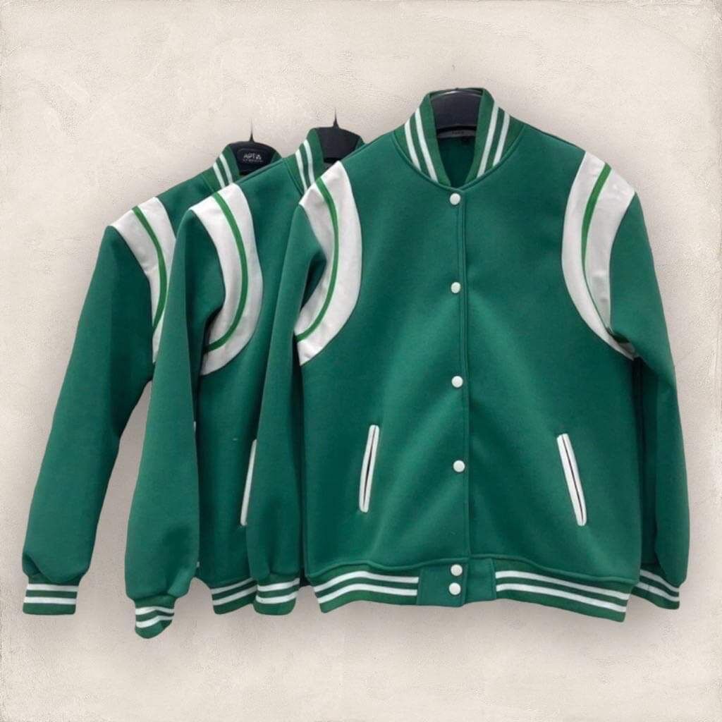 TEDDY xanh rêu bomber H2