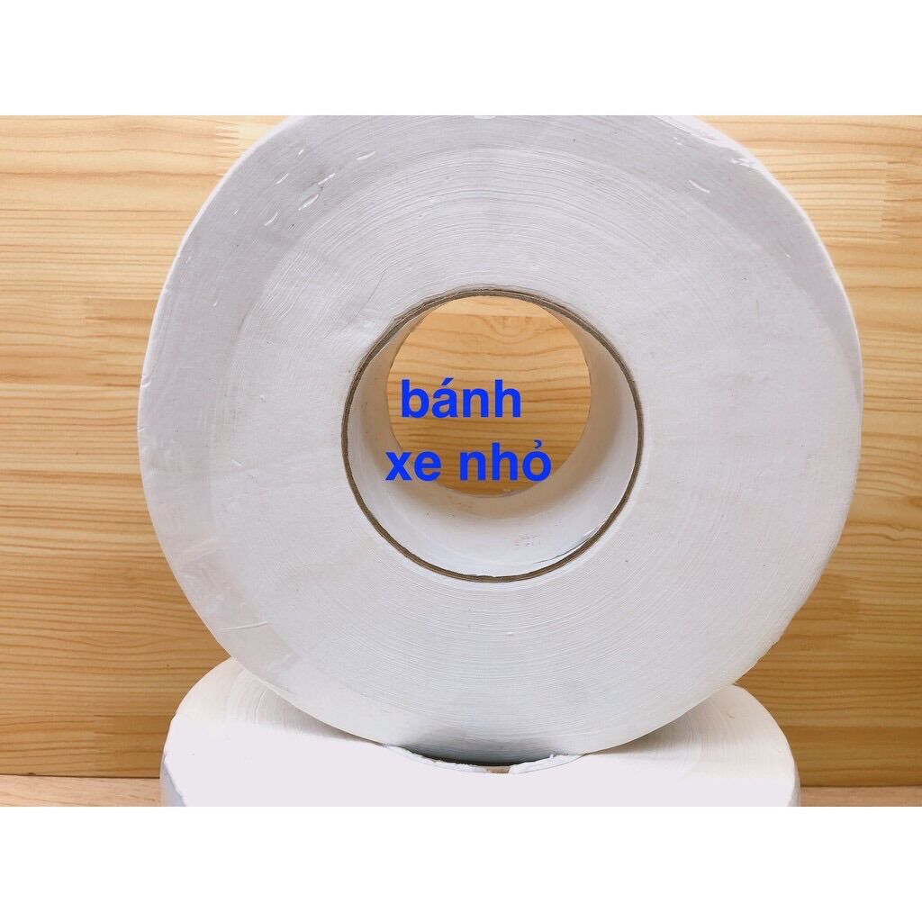Giấy vệ sinh cuộn lớn 2 lớp 500 gram