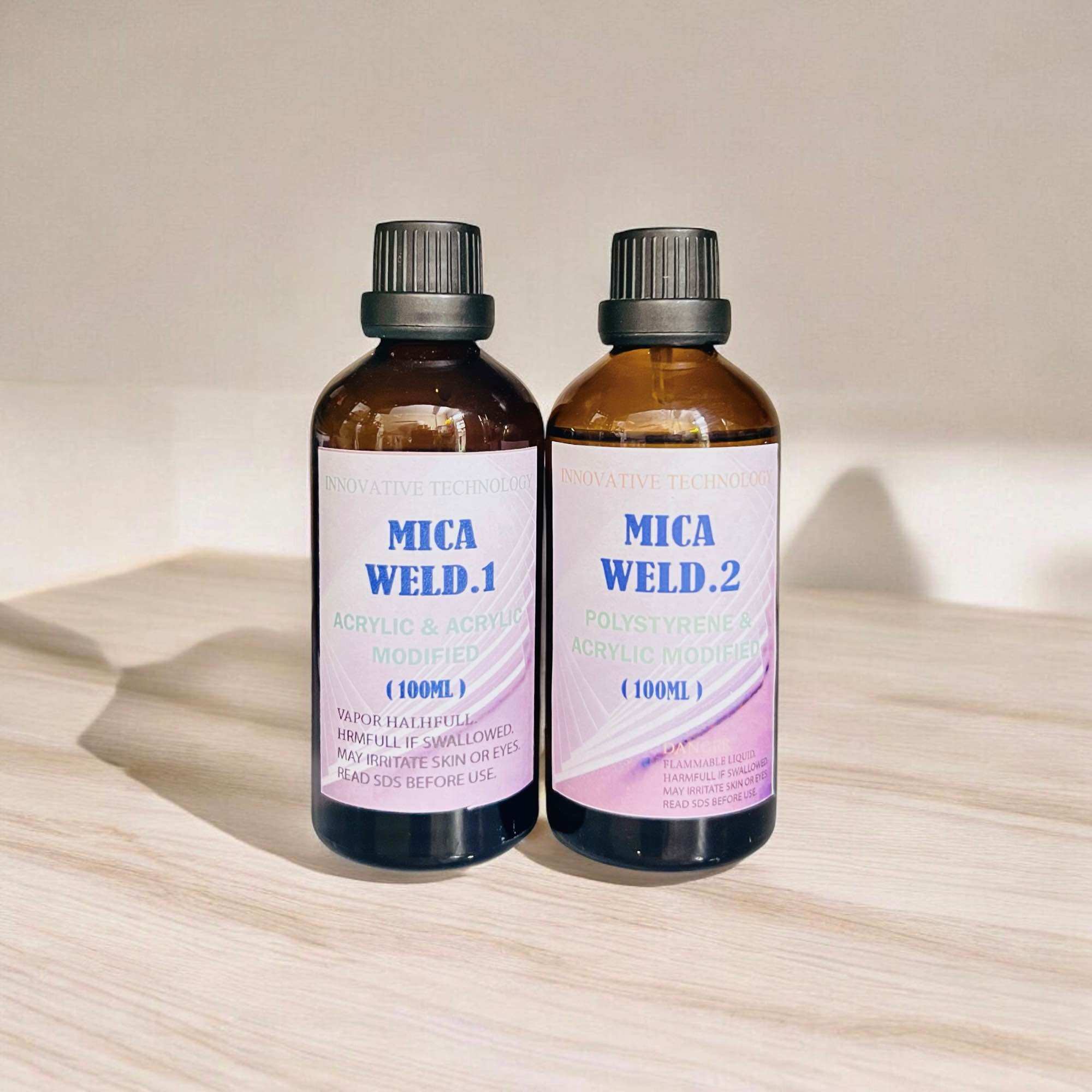 Keo Lạnh Dán Mica Acrylic Trong Suốt Acrylic ( 100ml )